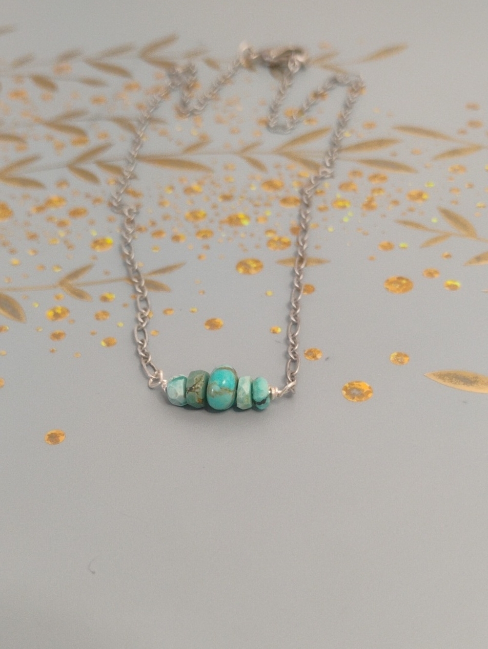 Genuine Kingman Turquoise Necklace